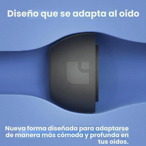 Vista 6 de Foam Masters - Almohadillas de espuma viscoelástica ultra premium para AirPods Pro de 1ª y 2ª generación 3 pares Nueva versión Ajuste seguro
