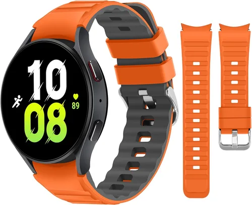 Vista 12 de Tasikar Correas sin huecos compatibles con Samsung Galaxy Watch 7/6/5/4 Band de 1.575 pulgadas, 1.732 pulgadas, Watch 6 Classic Band 1.612 pulgadas