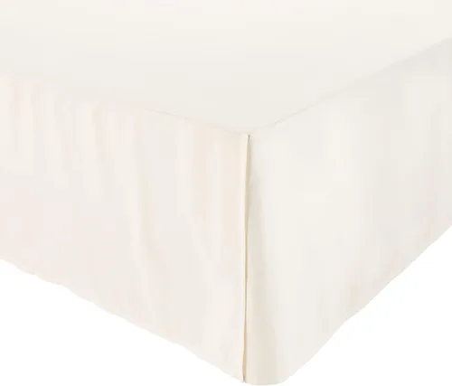 Vista 33 de Amazon Basics Falda de cama plisada ligera, individual, blanco brillante, sólido, (paquete de 8)