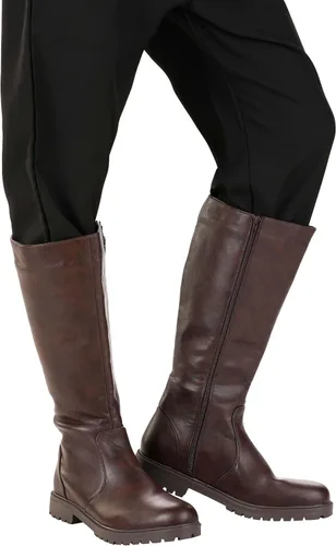 Vista 4 de Fun Costumes Botas altas marrones para adultos, Marrón