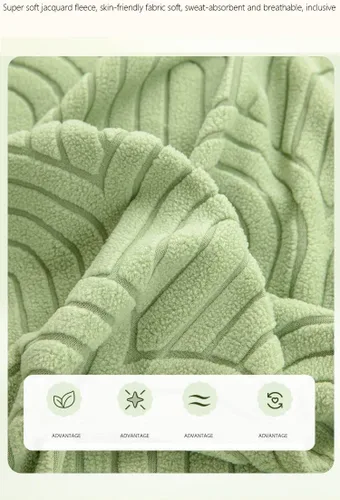 Vista 3 de zyhfcfff-sd Funda para sofá de 1, 2, 3, 4 y 5 plazas, protector de muebles de terciopelo grueso de lujo, funda de color sólido, funda elástica