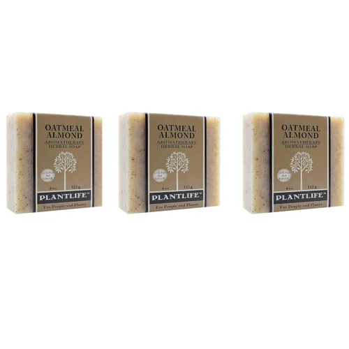 Vista 23 de Plantlife Ambrosia - Jabón hidratante y calmante para tu piel, hecho a mano con ingredientes a base de plantas, hecho en California en barra de 4