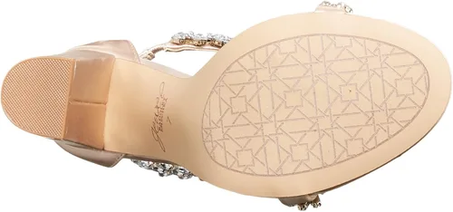Vista 4 de Jewel Badgley Mischka Mayra - Zapato de noche con correa al tobillo