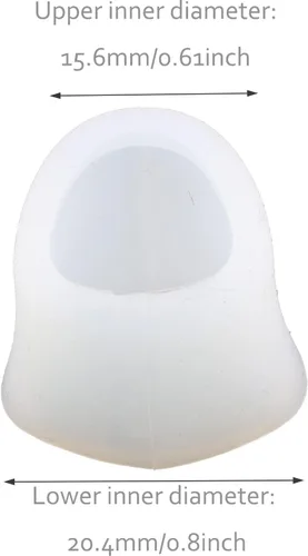 Vista 3 de 4 protectores de boquilla de tetera, funda de silicona para tetera, a prueba de goteo, a prueba de fugas, protector de boquilla de tetera blanca