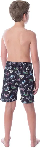 Vista 6 de Monster Jam - Bañador con diseño de dragón y zombi para niños