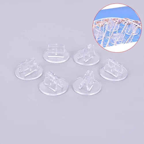 Vista 5 de Soportes para tarjetas de juego de 100 piezas, bases translúcidas en miniatura y tarjetero