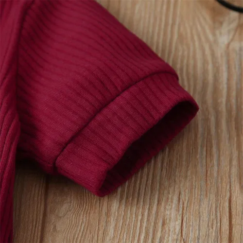 Vista 102 de Mameluco unisex de manga corta para bebé recién nacido, con botones, de una pieza, ropa de color sólido
