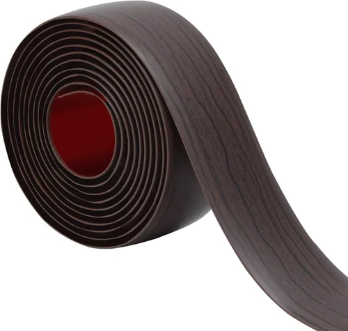 Vista 19 de Tira de transición de suelo de 1.57 pulgadas, tira de transición de vinilo plano autoadhesiva con respaldo fuerte, grano de madera de 1.6 in, 3.28