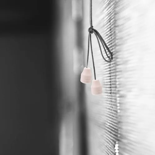Vista 3 de Angoily Persianas para ventana, 6 unidades, pomos de cordón de plástico, para colgar cuentas, tirones de extremo para cortina del hogar, con cordón