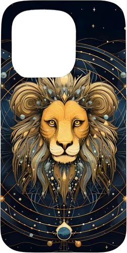 Vista 14 de Leo Zodiac Sign Lion Horoscope Constellation Case for iPhone 17