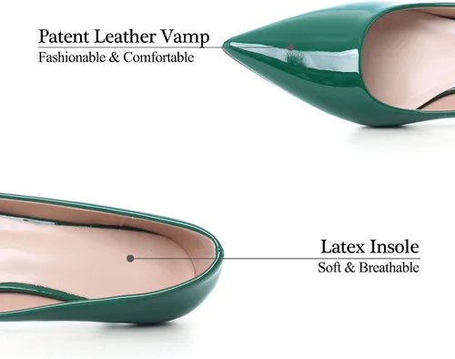 Vista 4 de Zapatos de tacón bajo para mujer, zapatos de tacón bajo para mujer, zapatos de vestir clásicos de moda, zapatos de tacón simple para trabajo