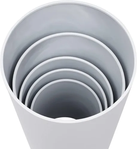 Vista 7 de Soportes cilíndricos para fiesta, 5 piezas, soportes de pedestal cilíndrico para fiestas, soporte de pedestal para decoración, soporte de pastel