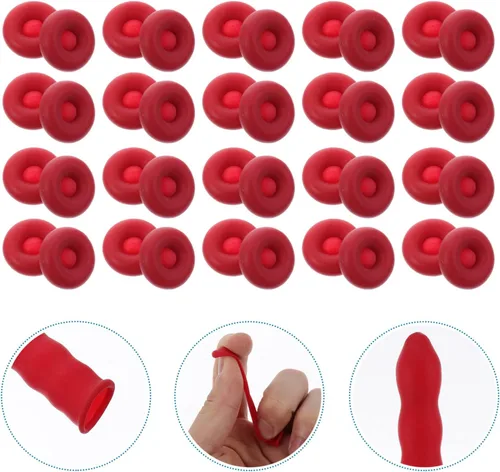 Vista 3 de Mikikit Tapones de sellado de tubo de calafateo, 50 piezas de silicona para ahorro de calafateo para ahorro de calafateo herramienta de acabado