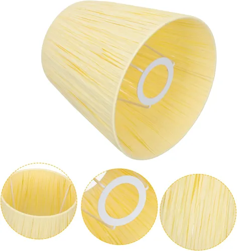 Vista 7 de DOITOOL Pantalla plisada para lámpara de mesa, estilo moderno, protección ocular