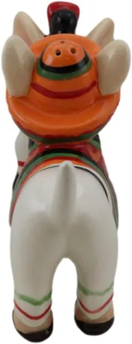 Vista 9 de Ebros Chi Chi Chi Kissing Mexicano Chihuahua Mascota Perro con sombrero y serape pareja salero y pimentero Set de figuras de cerámica para fiesta