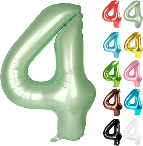 Vista 74 de Globo negro del número 0 de 40 pulgadas – globo número 0, decoraciones