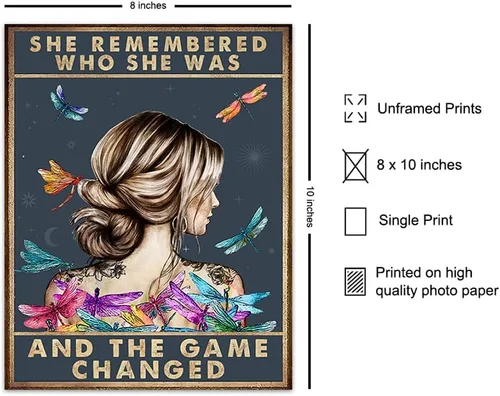 Vista 2 de Decoración de pared con citas positivas, regalos de aliento edificantes para mujeres, arte de pared motivacional bohemio, citas inspiradoras, póster