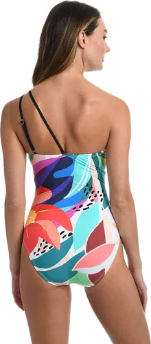 Vista 2 de La Blanca Women's Shoulder One Piece Swimsuit