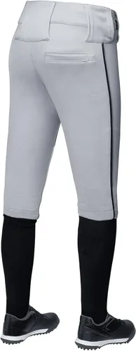 Vista 2 de QBK 2T3T4T5T6T7T Toddler Boy's Knicker Baseball Pants with Side PipingBraid