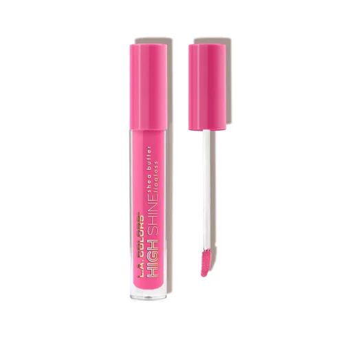 Vista 13 de Manteca de Karité Lip Gloss de lato brillo L.A. Colors, de 0,14 onza, Bebé Pastelillos (Baby Cakes)