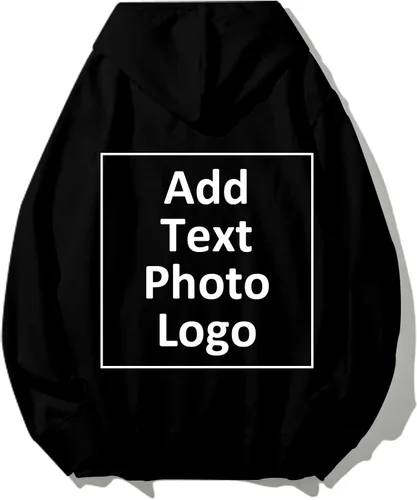 Vista 2 de Sudaderas con capucha personalizadas para hombremujer Sudaderas con capucha personalizables, sudaderas con capucha personalizables, diseño de tu