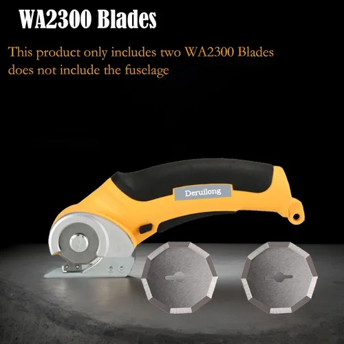 Vista 3 de Paquete de 2 cuchillas WA2300 compatibles con tijeras inalámbricas Worx ZipSnip, compatible con RC2600K, RC2601, RC2602, WX080L, WX081, WX082L