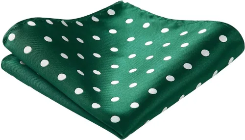 Vista 18 de HISDERN Pajaritas para hombre, diseño de lunares, corbatín y bolsillo cuadrado, clásico, esmoquin de negocios, boda, pajaritas, pañuelo