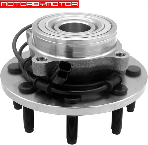 Vista 3 de MotorbyMotor 515061 Conjunto de cojinete de rueda delantera y cubo para Dodge Ram 2500 2003-2005, Dodge Ram 3500 2003-2005 Conjunto de cojinete