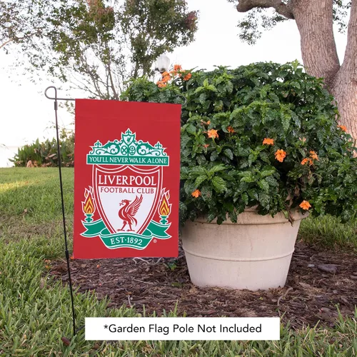 Vista 6 de Desert Cactus Liverpool FC LFC - Bandera de jardín – 19 x 12 pulgadas, bandera del Liverpool FC, para exhibición al aire libre y eventos