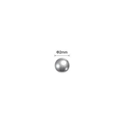 Vista 2 de uxcell 30 bolas de rodamiento de acero cromado de 0.079 in de precisión G5