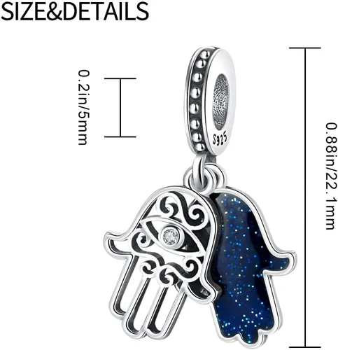Vista 97 de LNQOBU Happy Life - Colgante para pulseras de abalorios, plata de ley 925 para mujer (con un espaciador de cuentas)