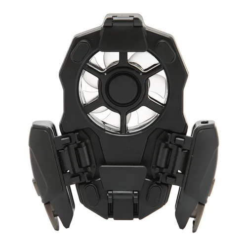 Vista 8 de AK03 Portable Detachable Mobile Game Trigger Phone Cooling Fan with 3 Speed Fan and RGB Light Mobile Gaming Controllers for Phone [video game]