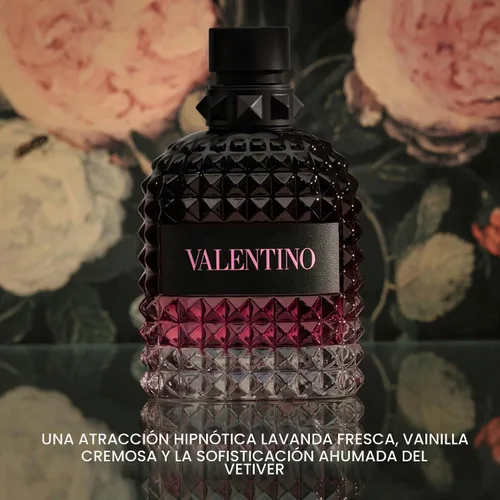 Vista 4 de Uomo Born In Roma Intense por Valentino para hombre - 3.4 oz EDP Spray