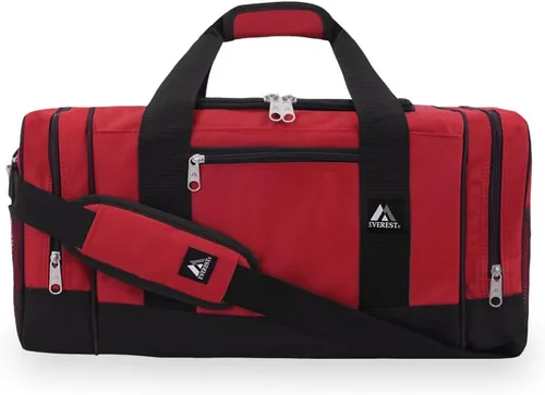 Vista 2 de Everest Equipaje-bolso deportivo - grande, RojoNegro), 025-RDBK