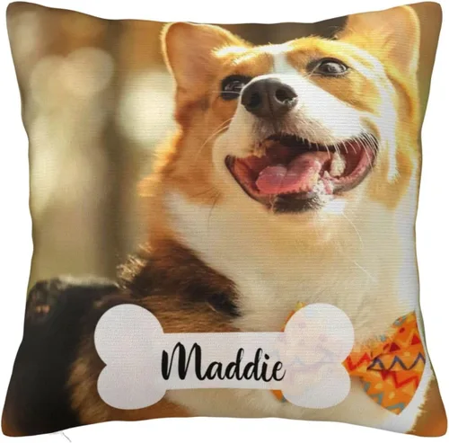 Vista 11 de Funda de almohada personalizada con imagen y texto, funda de almohada con foto personalizada, funda de almohada personalizada con foto, regalos