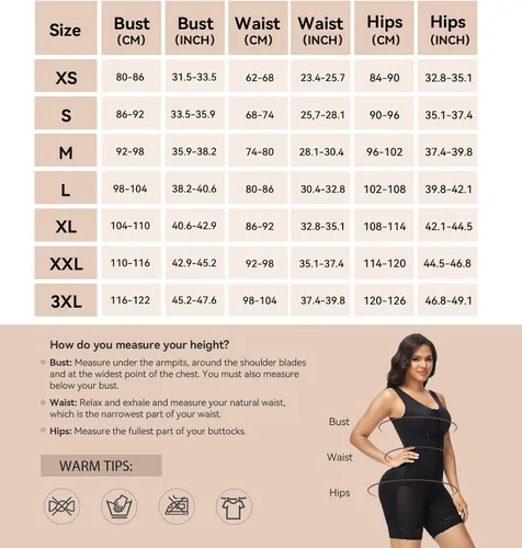 Vista 6 de M MYODRESS Fajas Colombianas Moldeadoras Shapewear Tummy Control Post Surgery Compression Garment Postpartum Full Body Shaper