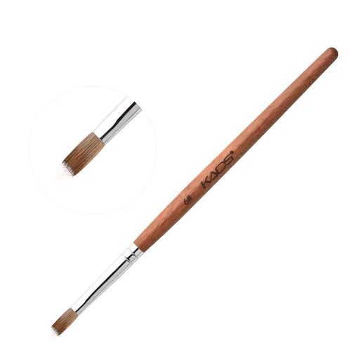 Vista 9 de KADS Kolinsky - Brocha acrílica para uñas ovalada, con mango de madera resistente, para manicura y pedicura profesional (n.° 10)