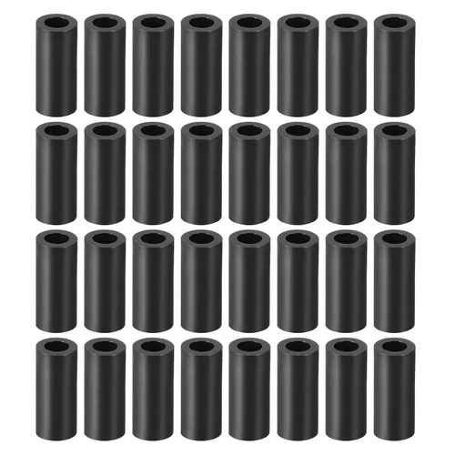 Vista 11 de YOKIVE 300 Pcs Black Round Spacer, Not Threaded Washers with High Insulation Effect, Keep Height Consistent, Great for M3 Screws (ABS, 3.2mmx7mmx2mm)
