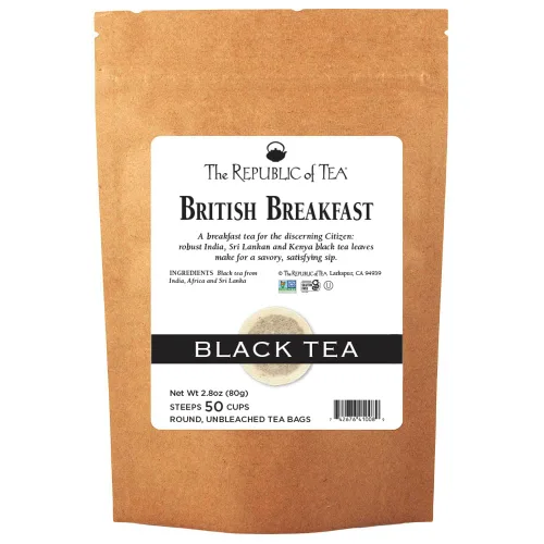 Vista 20 de The Republic of Tea, Té negro Brambleberry, 36 bolsas de té
