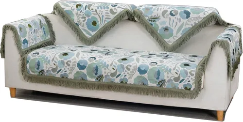Vista 6 de OctoRose Funda antideslizante para sofá y sofá, protector de mueble, funda de sofá seccional, fundas para brazos de sofá, felpilla gruesa
