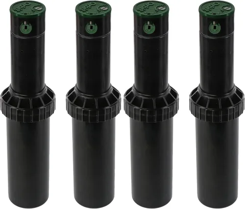 Vista 11 de Orbit 55460 Voyager - Cabezal de aspersor de 4 pulgadas con tapa dura, 35 pies, ajustable