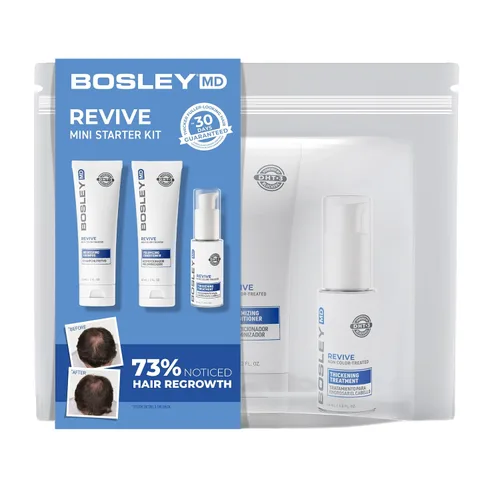 Vista 10 de BosRevive - Acondicionador voluminizador para un cabello notablemente adelgazante, sin tratamiento de color, palma enana americana con bloqueo