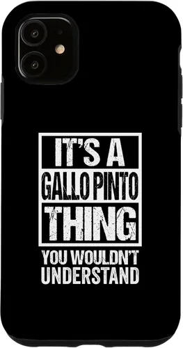 Vista 8 de It's A Gallo Pinto Thing You Wouldn't Understand Costa Rica Case for iPhone 17