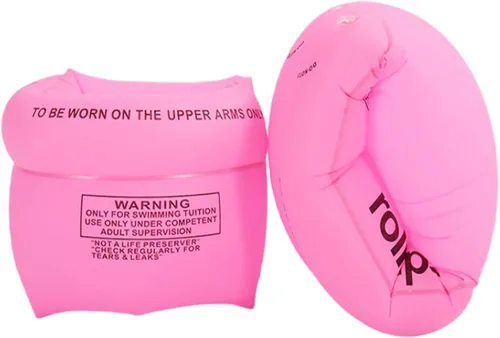 Vista 8 de Paquete de 2 a 4 flotadores de brazo para niños y adultos, flotadores de piscina, anillos de natación inflables, bandas de brazo de PVC, mangas