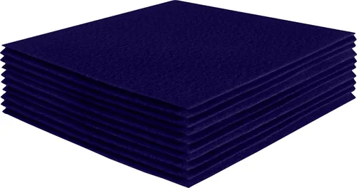 Vista 36 de FabricLA Hojas de fieltro acrílico para manualidades, cuadrados de fieltro precortados suaves de 4 x 4 pulgadas (3.9 in x 3.9 in), utiliza hojas