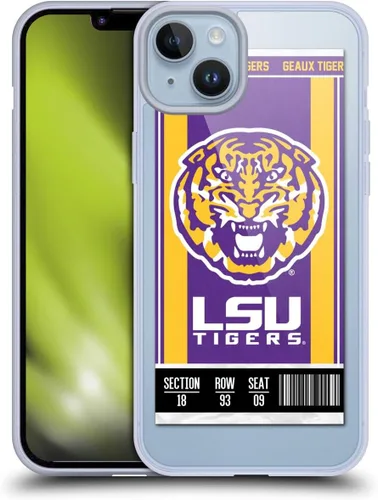 Vista 209 de Head Case Designs Funda de gel suave con licencia oficial de la Universidad Estatal de Louisiana LSU Camou compatible con Apple iPhone 7 Plus/iPhone