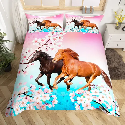 Vista 11 de Feelyou Juego de ropa de cama con patrón de sushi, funda de edredón de estilo japonés para niños, niñas, adolescentes, funda de edredón con temática