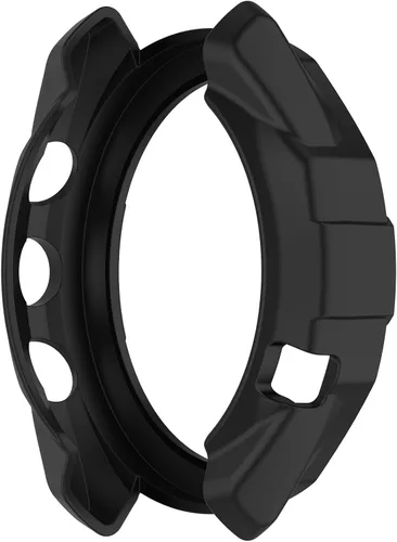 Vista 5 de Funda protectora de pantalla compatible con Garmin Approach S70 de 1.850 in, funda protectora completa de TPU de repuesto para accesorios Garmin
