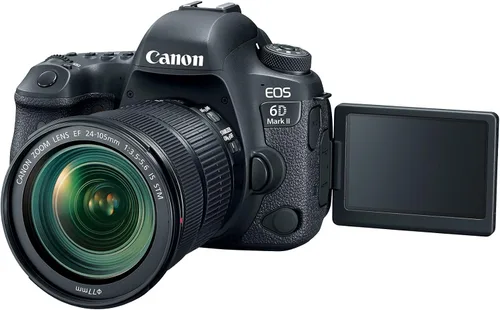 Vista 4 de Canon EOS 6D Mark II con lente EF 24-105 mm is STM, WiFi habilitado
