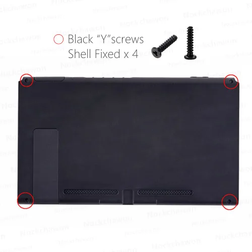 Vista 3 de Full Screw Set Replacement for Nintendo Switch Console Compatible for Philips Head Screw40Pack